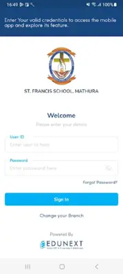 St. Francis Schools android App screenshot 1